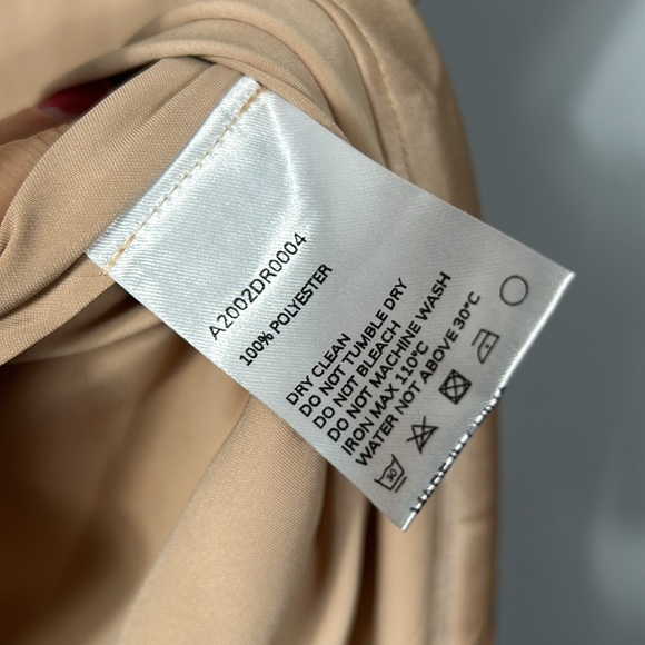 Lattelier Slip Cami Midi Dress Light Camel size small- gently used - Picture 10 of 11